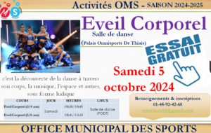 COURS ESSAIS - EVEIL CORPOREL