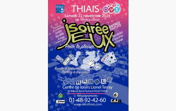 SOIRÉE JEUX