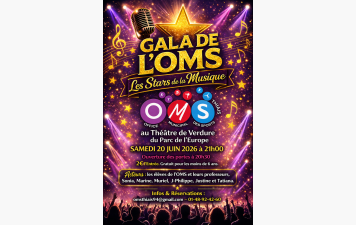 GALA DE L'OMS 20 JUIN 2026