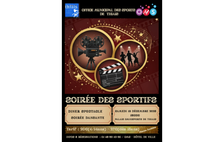SOIRÉE DES SPORTIFS 13 DÉCEMBRE 2025