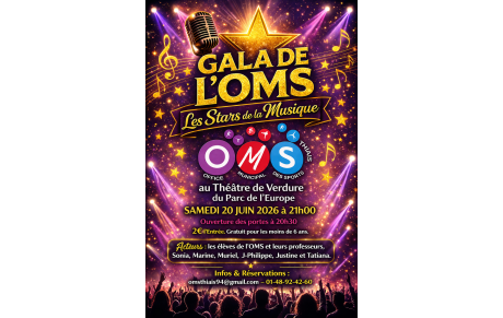 GALA DE L'OMS 20 JUIN 2026